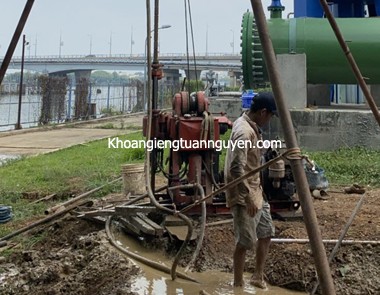KHOAN GIẾNG TIẾP ĐỊA CHỐNG SÉT TẠI BIÊN HÒA