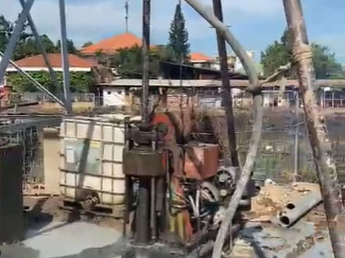Dự Án Thi Công Khoan Giếng Của Kho Xăng Dầu Thanh Lễ