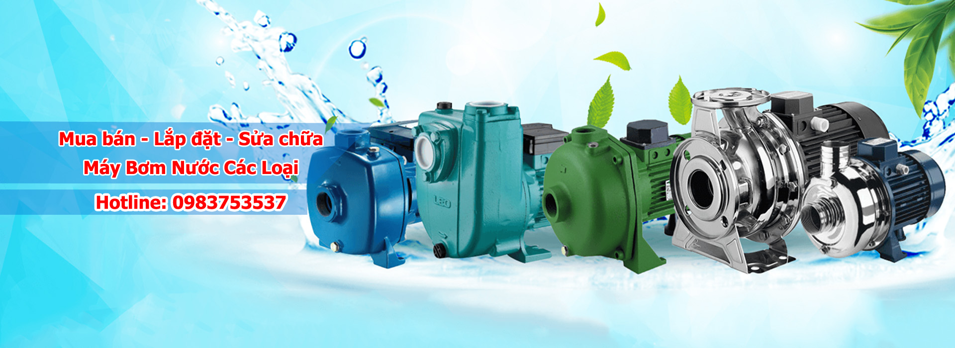 Mua bán sửa chữa máy bơm nước các loại tại Đồng Nai